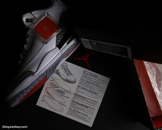 Wallpaper Jordan Retro White Cement Eastbay