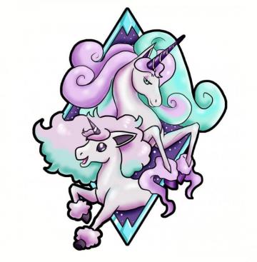 Mathilde Colonna On Instagram Galarian Ponyta And Rapidash