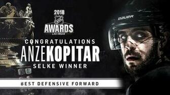 Anze Kopitar Wins Second Selke Trophy