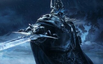 Lich King Sword Armor Look Wallpaper Background Ultra HD 4k