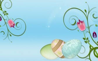 Floral Easter Wallpaper