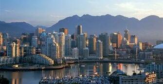 Vancouver Skyline Attraction City Of British Columbia Canada