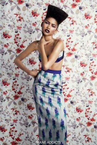 Zendaya Mane Addicts Shoot