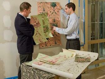 Reproduction Wallpaper For The Reinstallation Of Dining Room