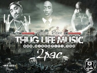 2pac Wallpaper Thug Life