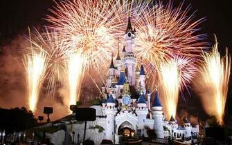 Disneyland Paris Fireworks Wallpaper