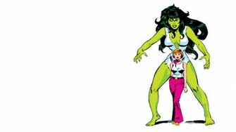 She Hulk Wallpaper White HD Desktop Background