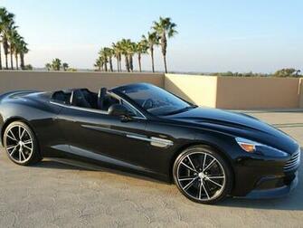Aston Martin Vanquish Wallpaper Black