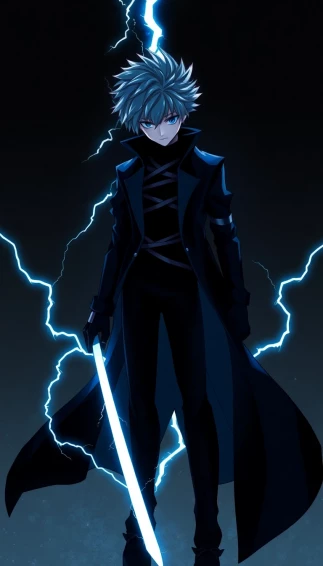 Killua Black Wallpaper