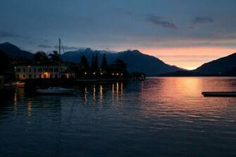 Lake Como Sunset Wallpaper Travel HD