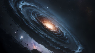 Galaxy Stars Space Digital Art Wallpaper