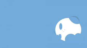 Minimalistic Oshawott Pokemon Wallpaper