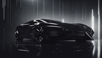A Stunning HD Wallpaper Featuring Striking Aesthetic Black Design That Evokes Sense Of Mystery And Sophistication Incorporate Bold Geometric Shapes Subtle Textures Touch Metallic Accents To Add Depth Visual Interest Ensure The Overall Composition Is Sleek Modern Visually Impactful Captivate Ers Enhance Any Digital Device S Screen