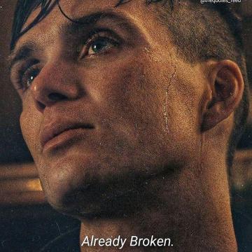 Thomas Shelby S Instagram Photo You Can T Break A Broken Heart