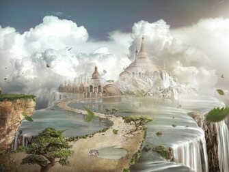 Scarica Bordo Sognante Del Mondo Wallpaper 3d Astratto Sfondi Con