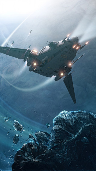 Spaceship Star Citizen 4k Ultra HD Mobile Wallpaper