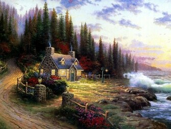 Thomas Kinkade Wallpaper X