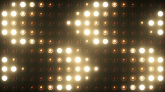 Flashing Lights Bulb Vj Spotlight Wall Of Stage