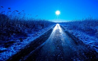 Winter Sun Wallpaper