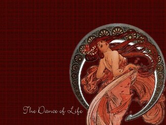 Mucha Wallpaper Dance Photo By Shuriwhisper Photobucket