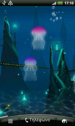 Jellyfish Live Wallpaper Swim Through The Blue Deeps Of