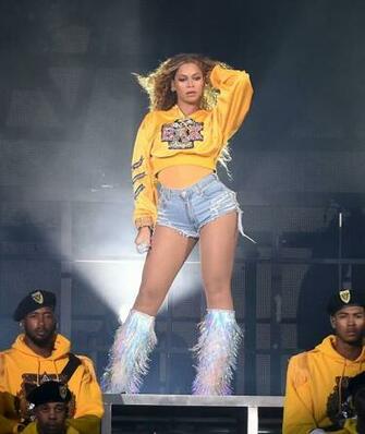 Beyonce Performs At The Coachella Valley Music And Arts