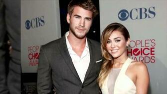 Liam Hemsworth And Miley Cyrus