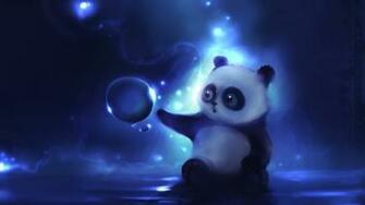 Panda Bears Wallpaper Apofiss