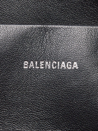 Balenciaga Black White Shearling Pouch Clutch Yoogi S Closet