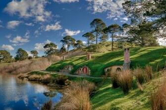 Hobbiton HD Wallpaper Background Image