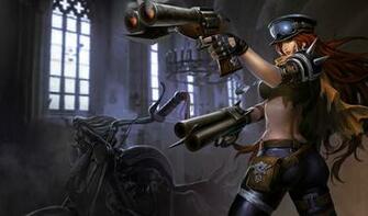 League Of Legends Miss Fortune Wallpaper Chinese American