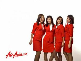 Air Asia Flight Attendants Are Taking The Promotional Photography For