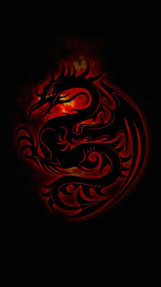 Wallpaper Japanese Dragon