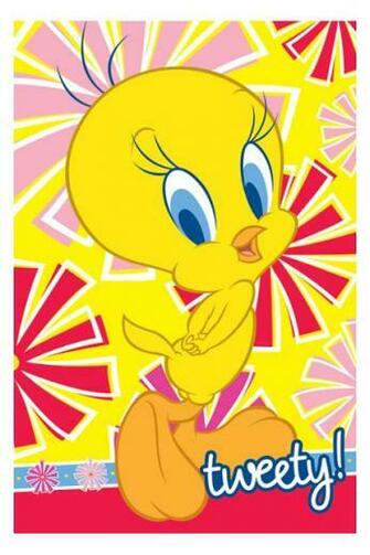 Cute Tweety Cartoon Characters Wallpaper