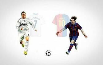 Cristiano Ronaldo Vs Lionel Messi Wallpaper