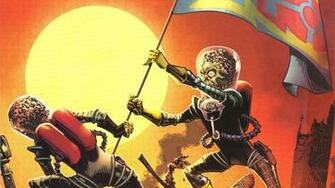 Mars Attacks Comic Wallpaper Wallpaperin4k Net