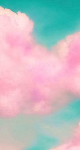 Pink Cloud iPhone Wallpaper