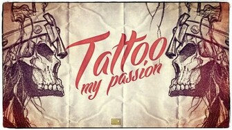 Dark Tattoo Skulls Evil Wallpaper Background