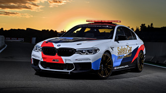 Bmw M5 Motogp Safety Car 4k Wallpaper