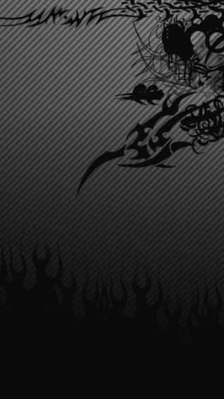 Black Android Tribal Tattoos Wallpaper