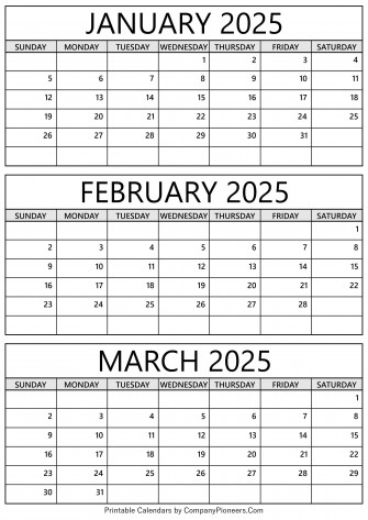 Calendar January February March Wallpaper