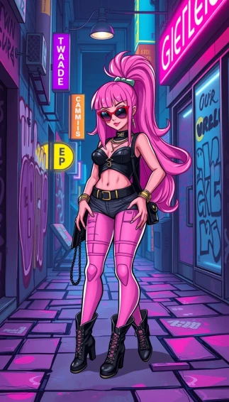 Pink Baddie Wallpaper