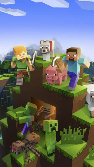 Minecraft Phone Background Wallpaper
