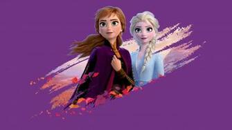 Frozen Uma Aventura Congelante Wallpaper Elsa E Ana