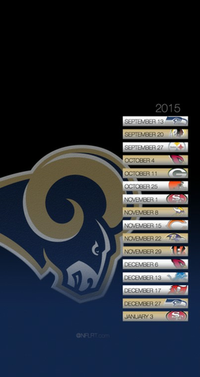 Nfl Schedule Wallpaper Of Nflrt