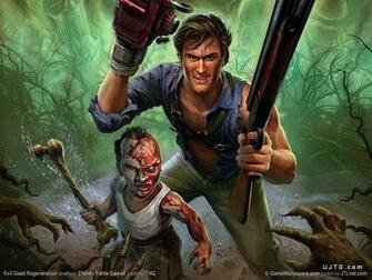 Evil Dead Regeneration Papel De Parede Sobre O Jogo