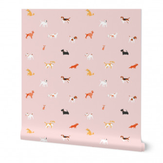 Pink Puppies Wallpaper