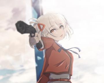 Lycoris Recoil HD Wallpaper By Kumiko