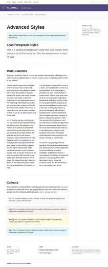 Caldwell Is A Straightforward No Frills Wordpress Theme