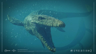 Jurassic World Evolution Shows Off Mosasaurus As First Marine